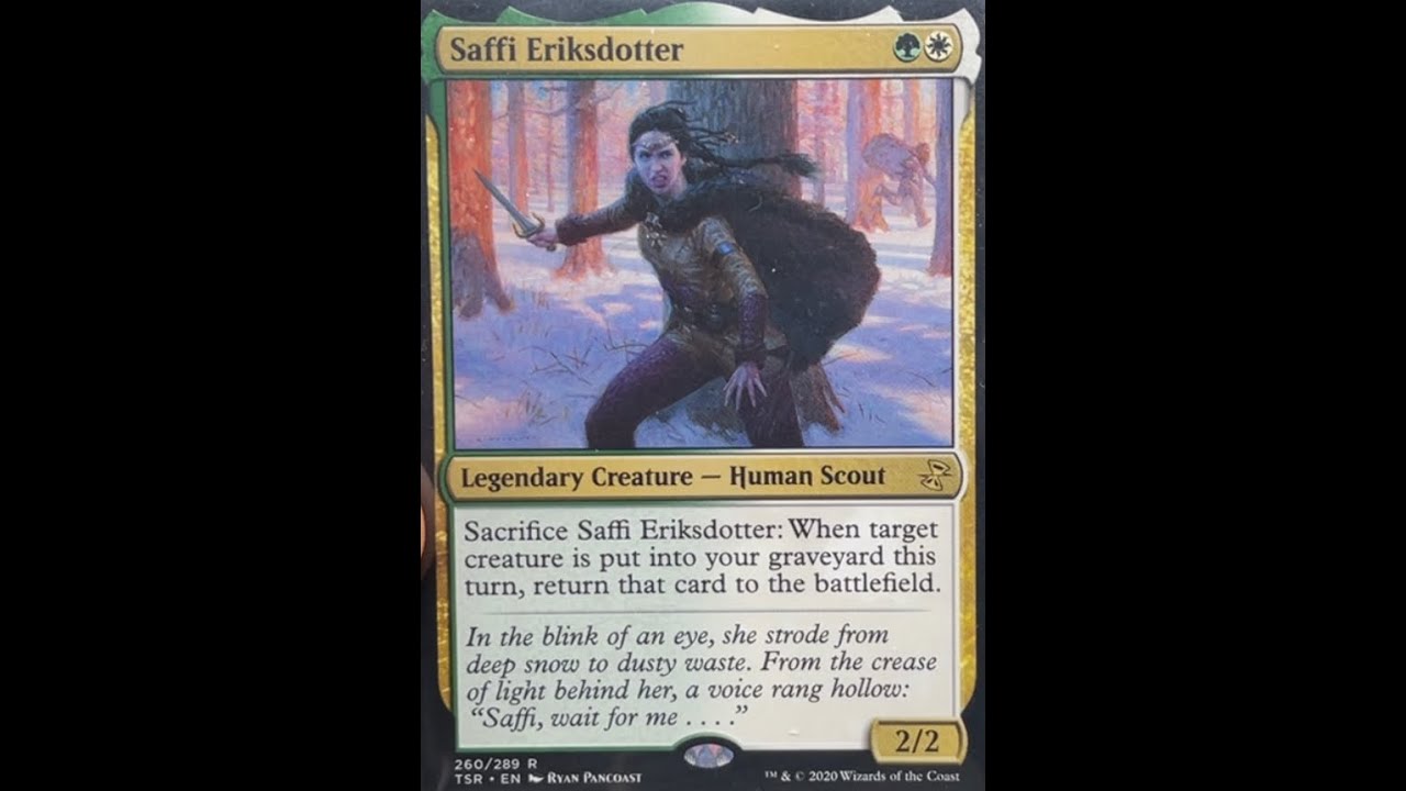 MTG Deck Tech Saffi Eriksdotter! My First Attempt at CEDH!