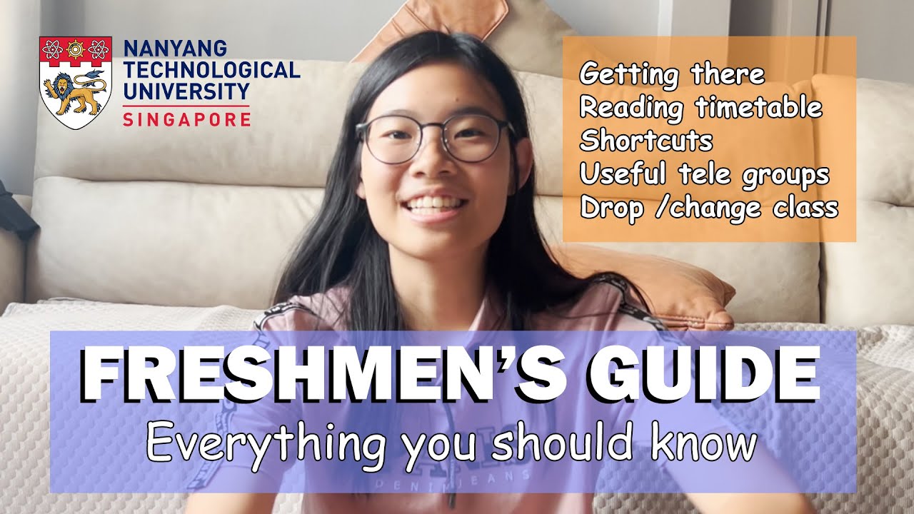 How to survive your first week at NTU