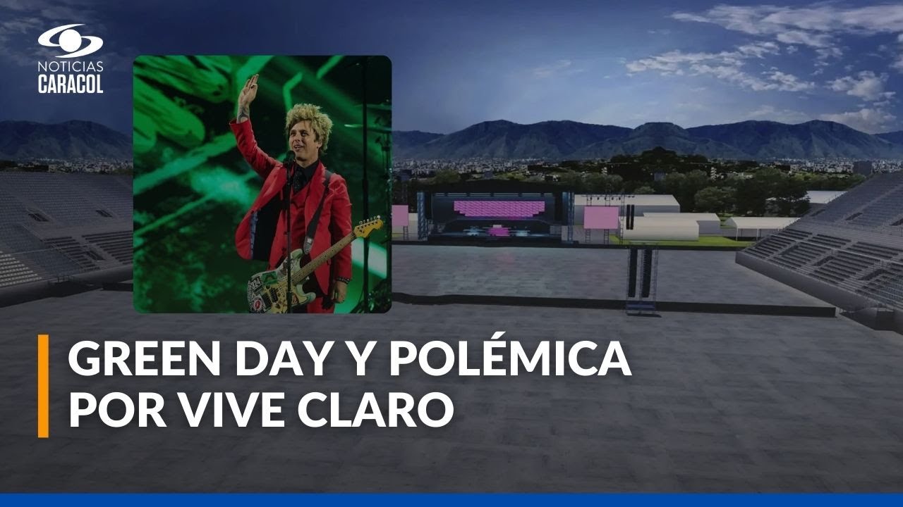 Concierto de Green Day estrenó el Vive Claro: balance positivo y quejas de vecinos en Bogotá