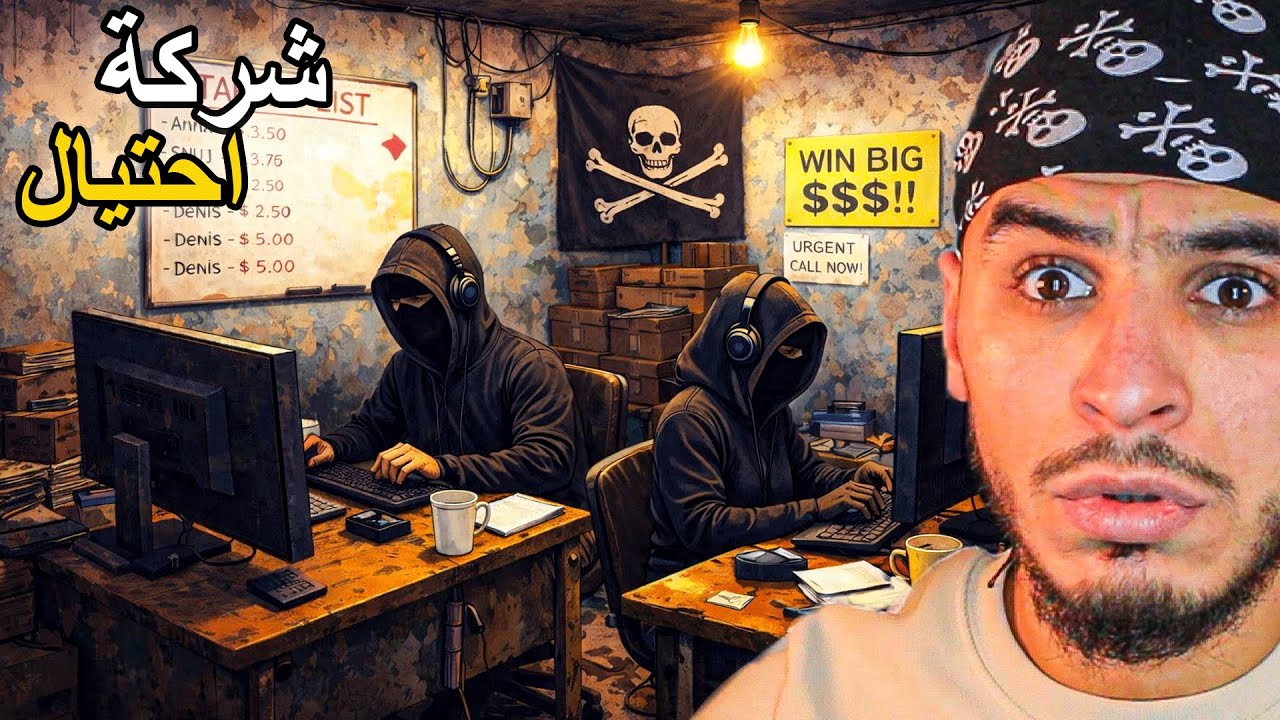 فتحت شركة نصب واحتيال ونصبت على الناس 😮🔥 !! Scam Centre Simulator