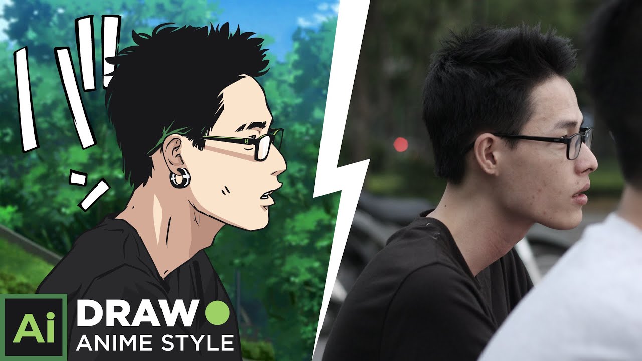 Draw ANIME Style in Illustrator! | EP1