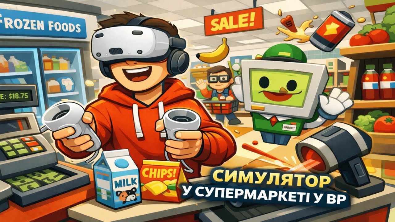 ограбили мій магазин у вр (симулятор роботи вр)