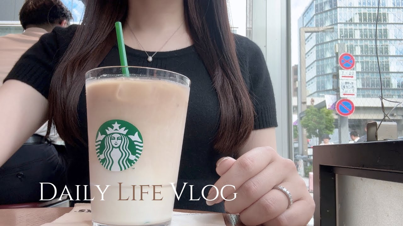 vlog｜都内OLの日常4days☕️｜美容院,カフェ巡り,お買い物,簡単ポキ丼,Newスマホケース,etc.