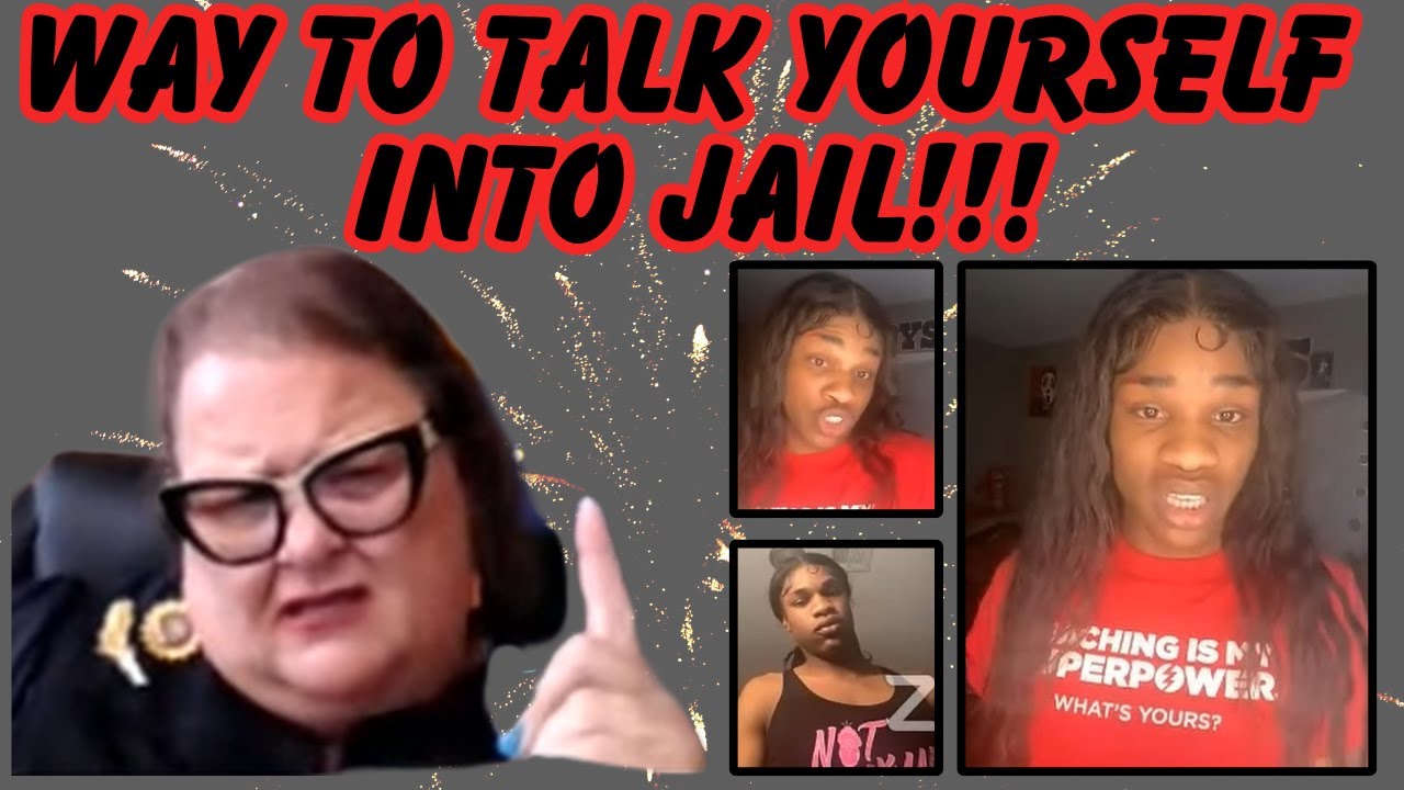 TALK YOURSELF INTO JAIL!  Defendant with an old case learns accountability from Judge Webster!
