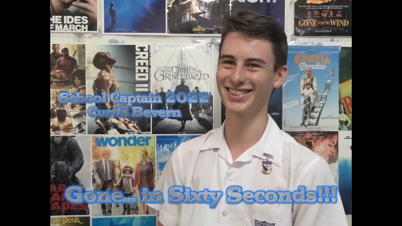 GONE... in Sixty Seconds #2: Curtis Bevern, School Captain (2022)