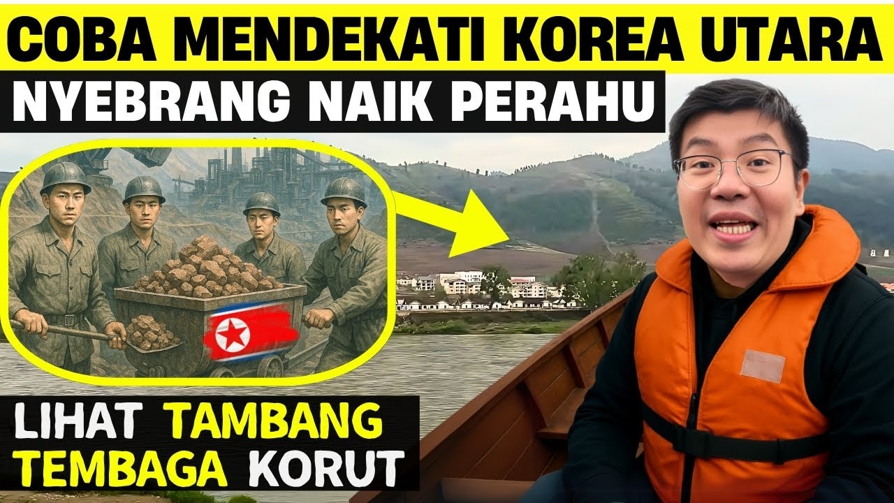NGINTIP TAMBANG TEMBAGA KOREA UTARA | PERBATASAN CHINA - KORUT | LINJIANG