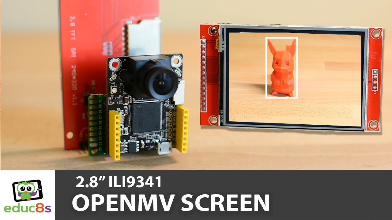 OpenMV Screen Tutorial - ILI9341