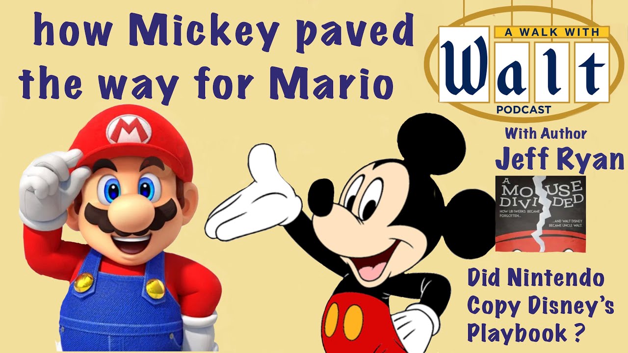 Nintendo Copied Disney's Mickey Mouse Playbook with Mario !