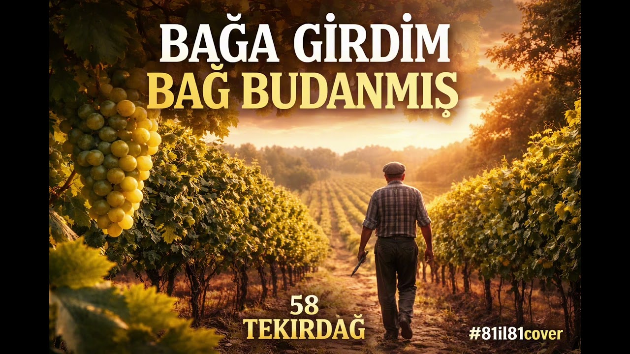 Bağa Girdim Bağ Budanmış | Anatolian Rock Cover | Tekirdağ | #81il81cover #psychedelicrock 