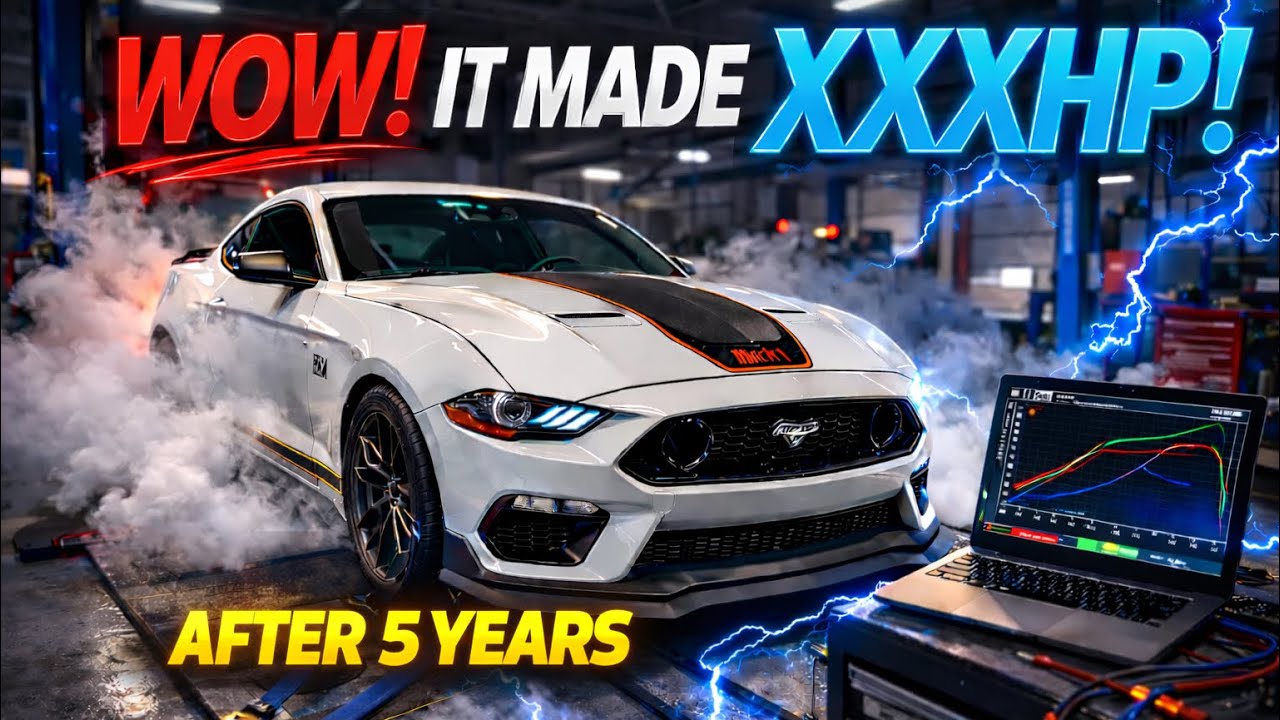 WHOA! Took My 2021 MACH1 Mustang To The Dyno AFTER 5 YEARS... *SHOCKING RESULTS