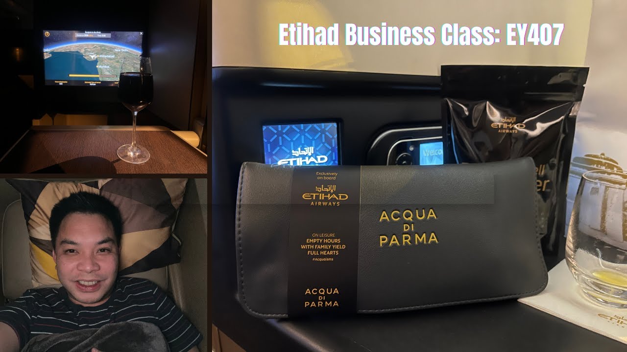 Flight Review: Business Class Etihad EY407 Bangkok (BKK) to Abu Dhabi (AUH) Boeing 787-9 Dreamliner