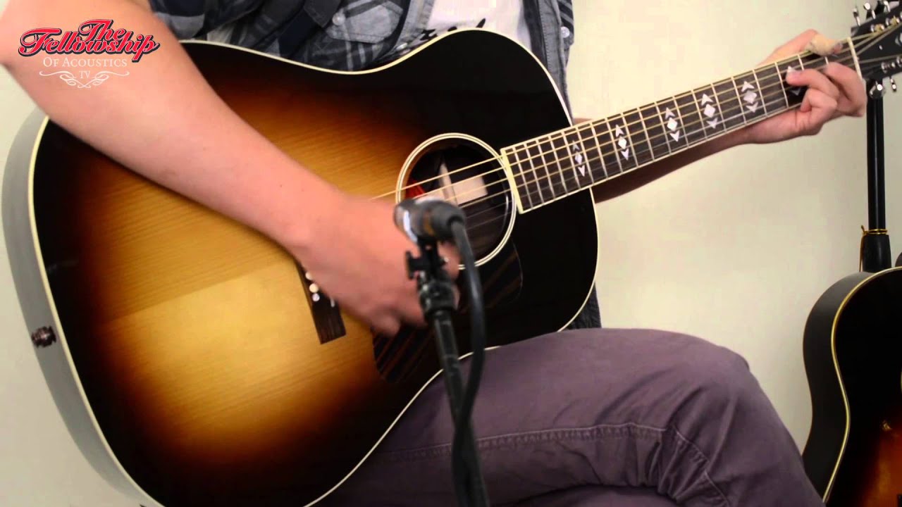 Gibson Luthiers choice Advanced Jumbo Limited at The Fellowship of Acoustics