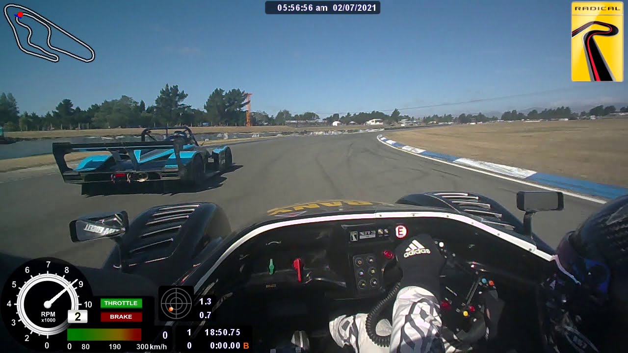 Radical SR3 XX Driven by Tim Edgell at Ruapuna Feb 2021