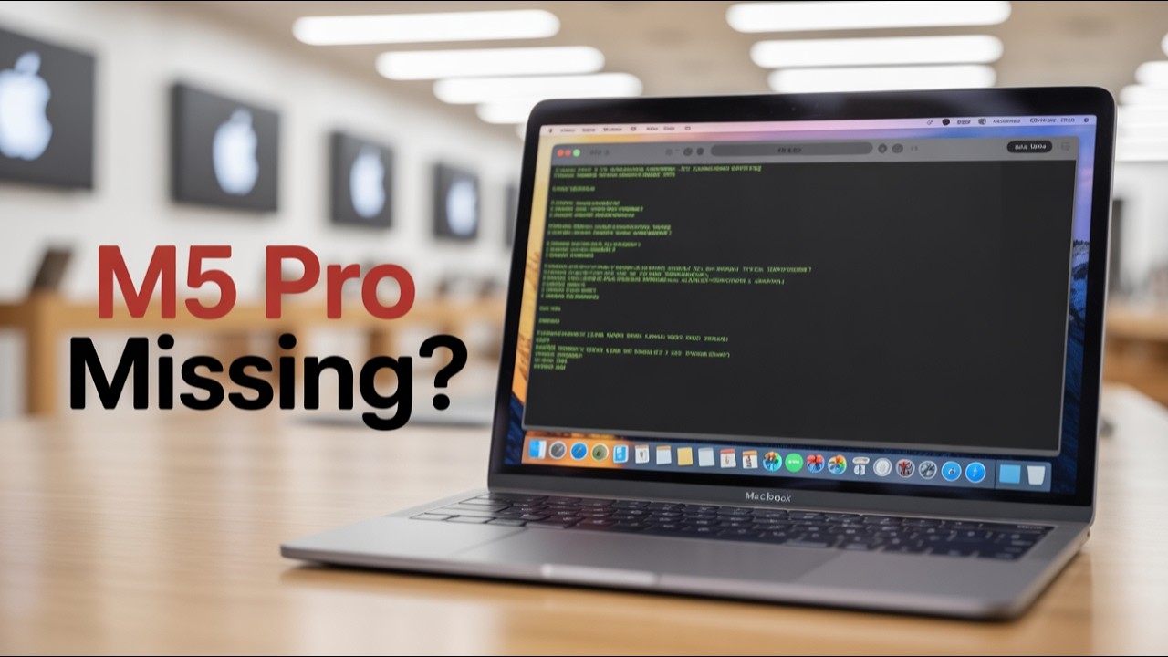 MacBook Pro M5: Всё, что мы знаем! (OLED-экран, 2-нм техпроцесс и отсутствие «профессионального» ...