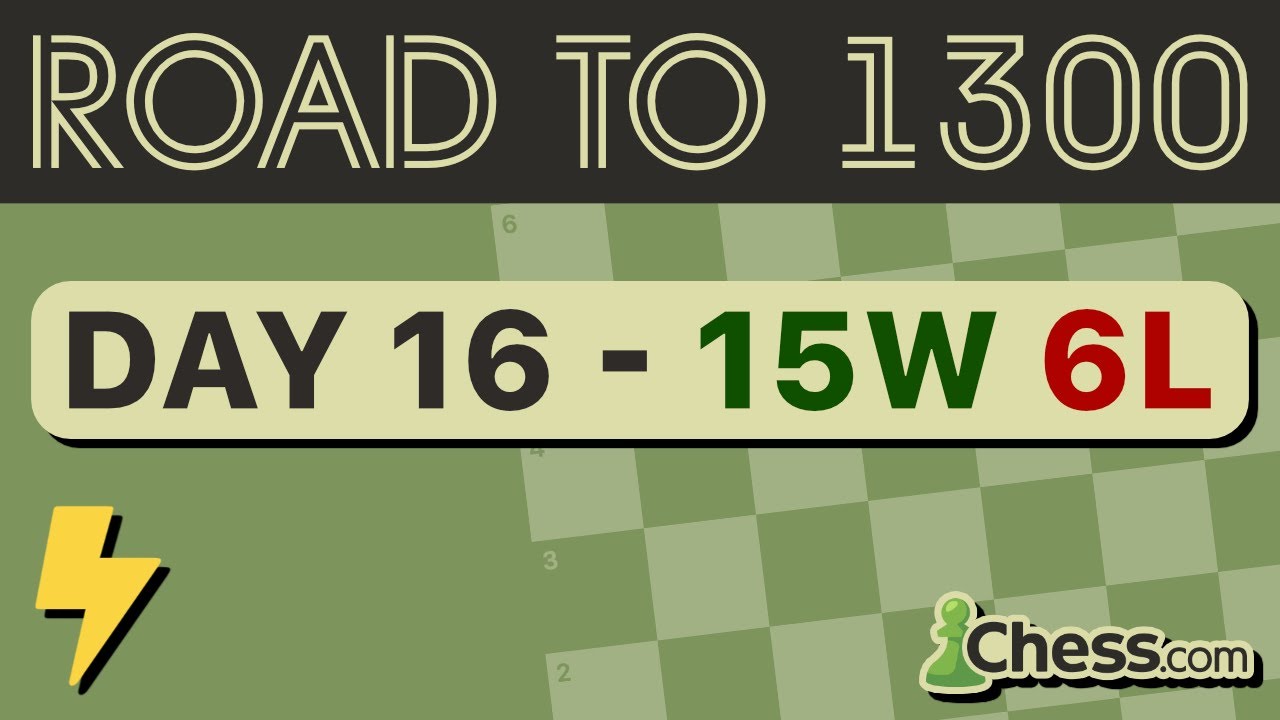 road to 1300 - day 16