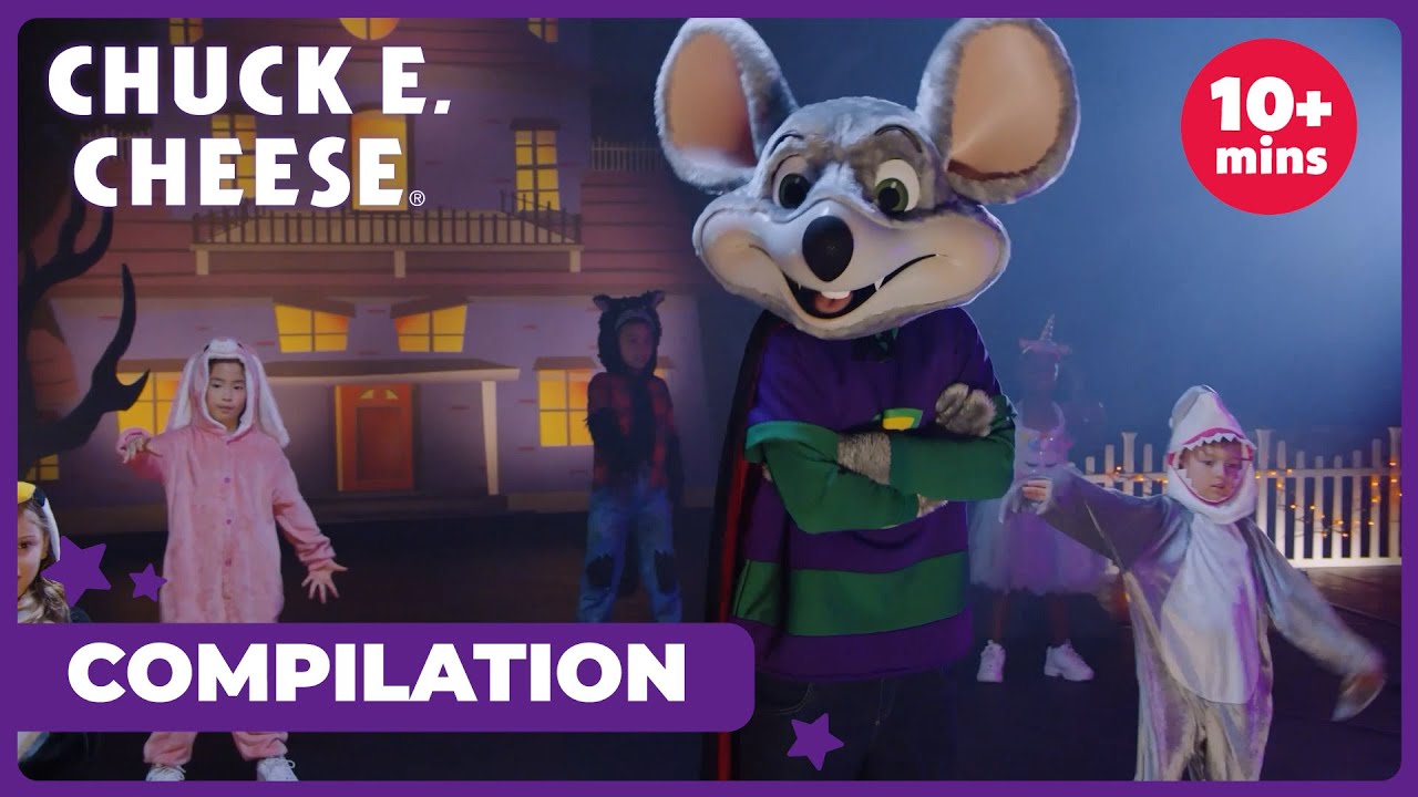 🎃 Halloween with Chuck E. Cheese! | Best Spooky Dances Compilation 👻