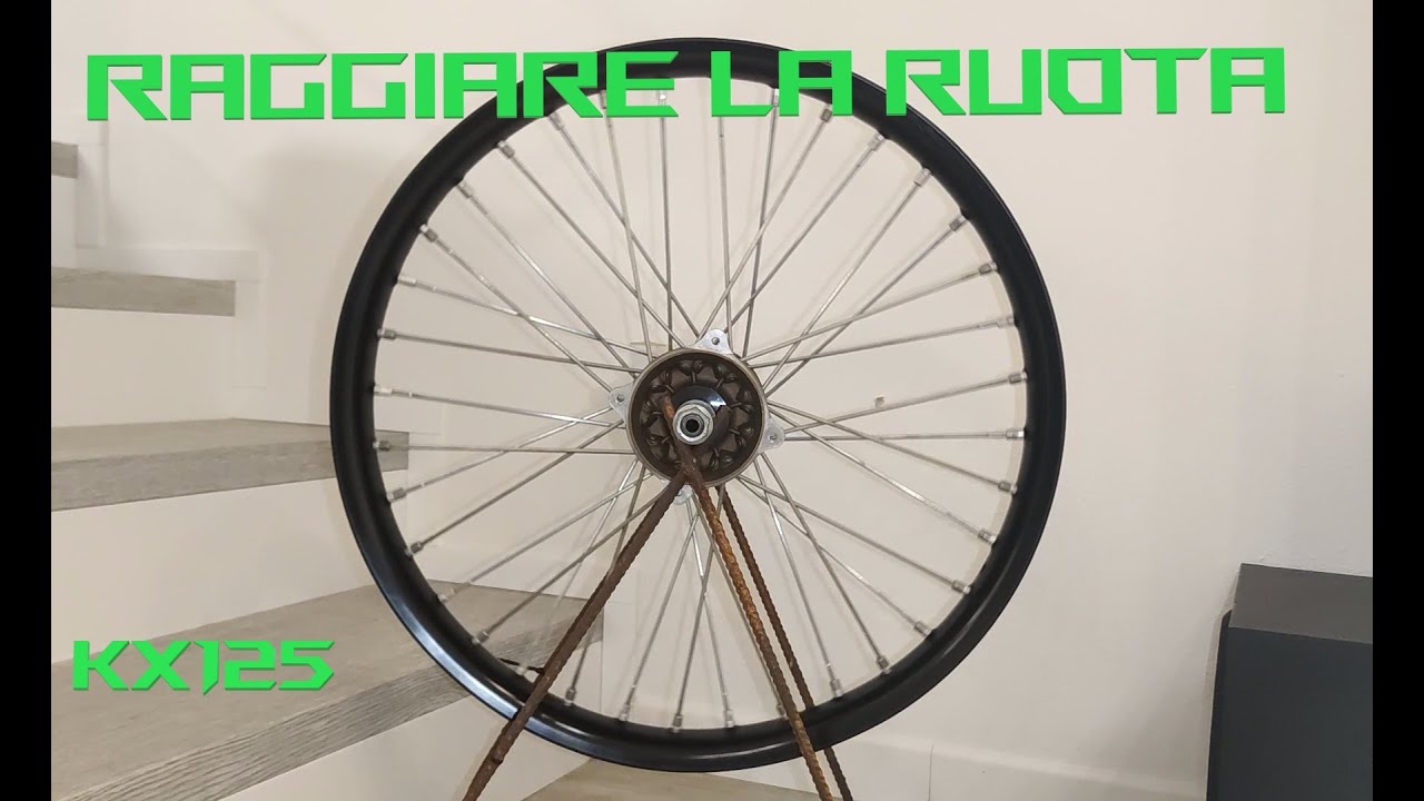 Raggiare ruota moto da cross