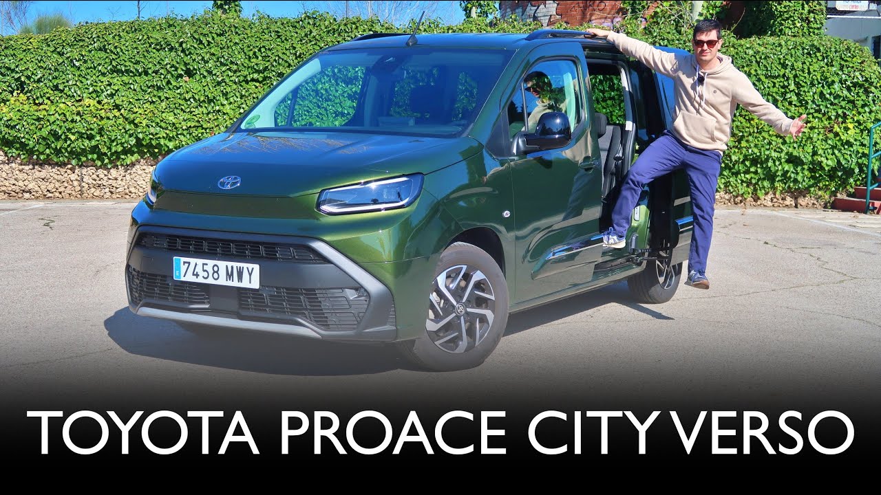 TOYOTA PROACE CITY VERSO 2025 🚐🧳 / Review en español / #LoadingCars