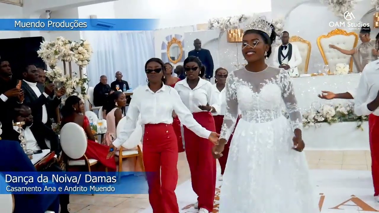 Dança da Noiva Ana e as Damas/ Casamento A2Muendo