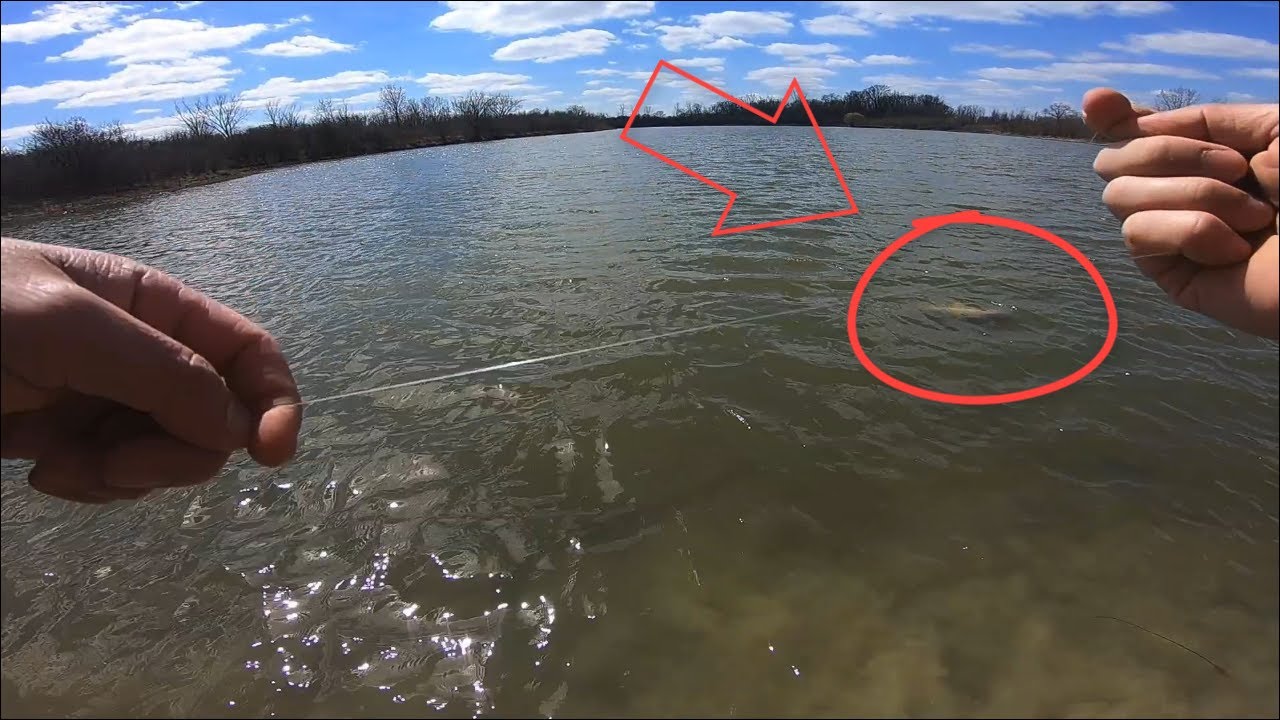 PESCANDO Carpas en Laguna con Linea de Mano!! , RETO DE PESCA!! Carpas con Carrete de Mano!