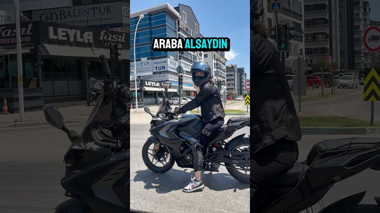 Siz hangisini tercih edersiniz? Araba mı motor mu? #motor