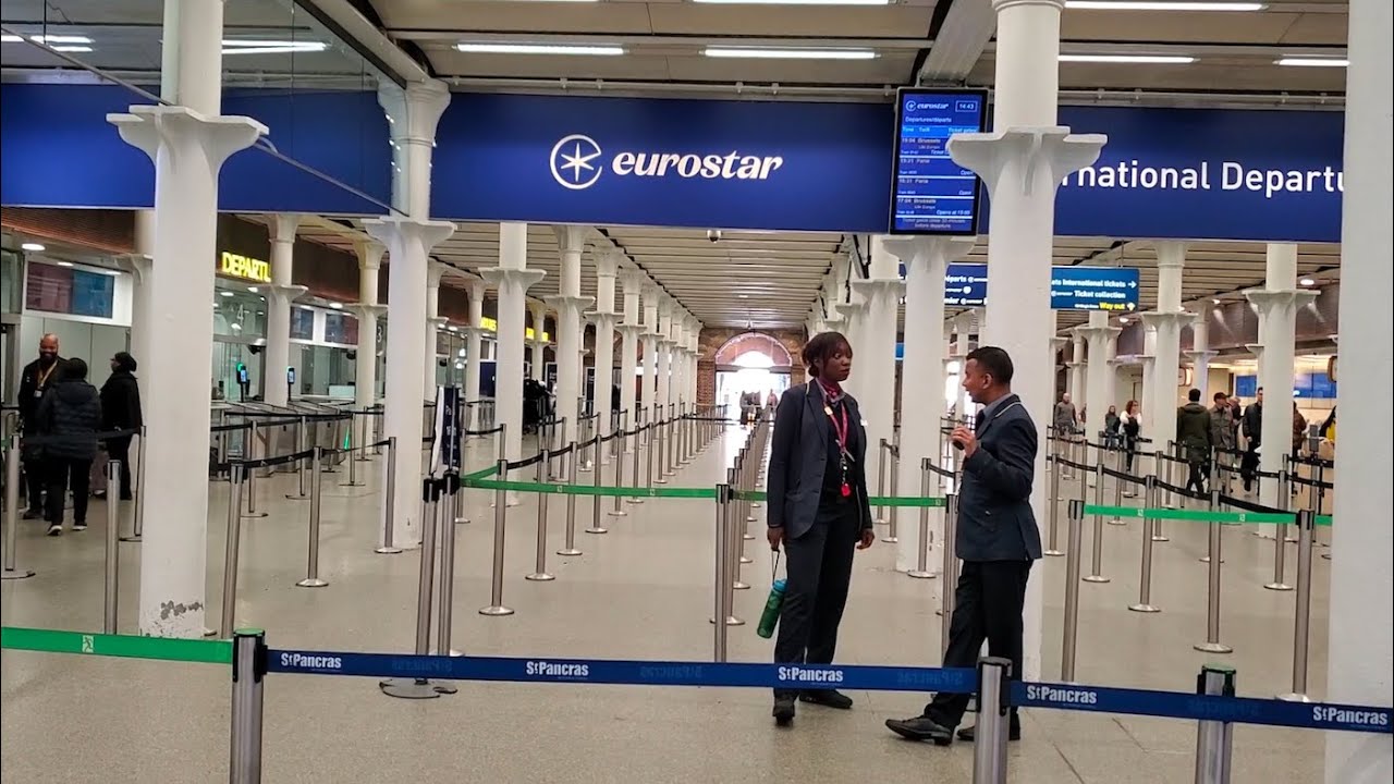 Navigating the Underground to St Pancras