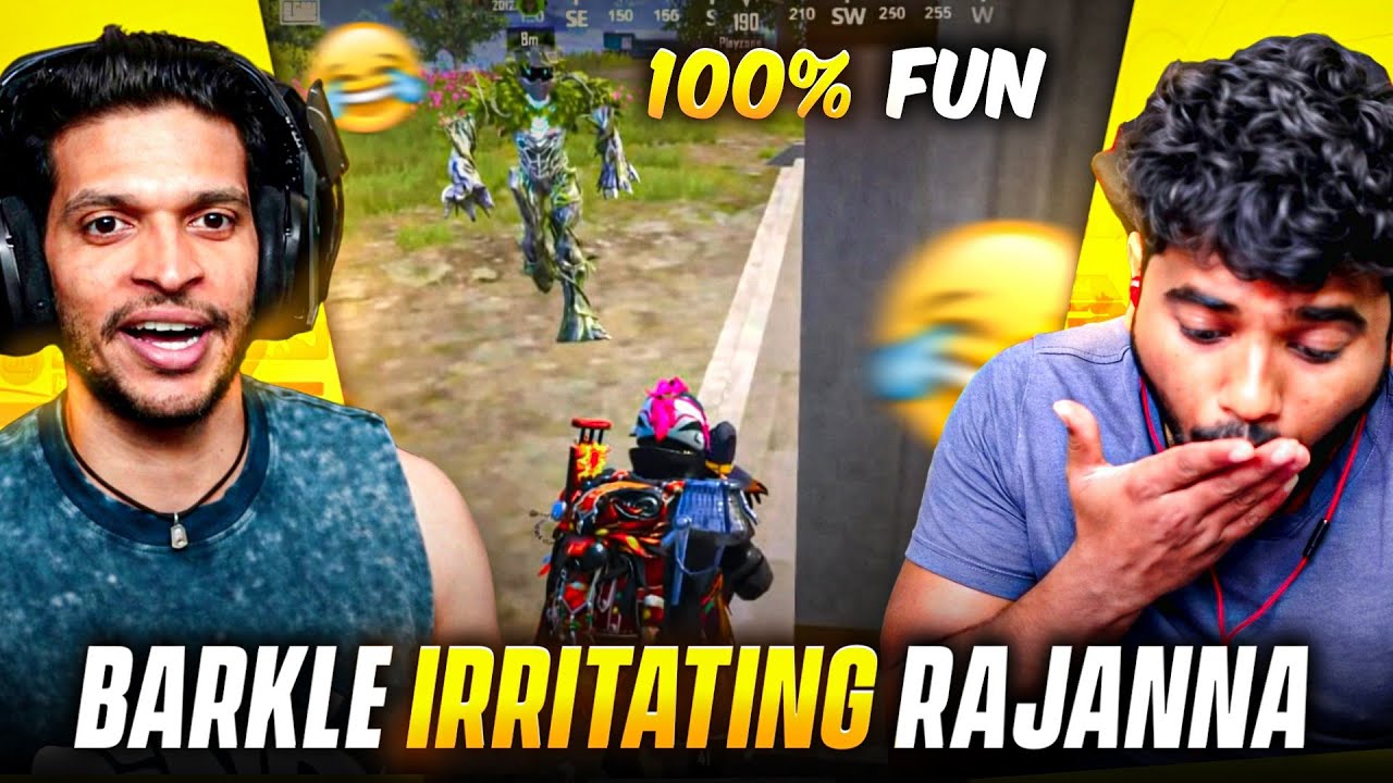 Barkle tho Rajanna Full Irritation 😂 | 100% Fun BGMI Highlights #bgmi #highlights