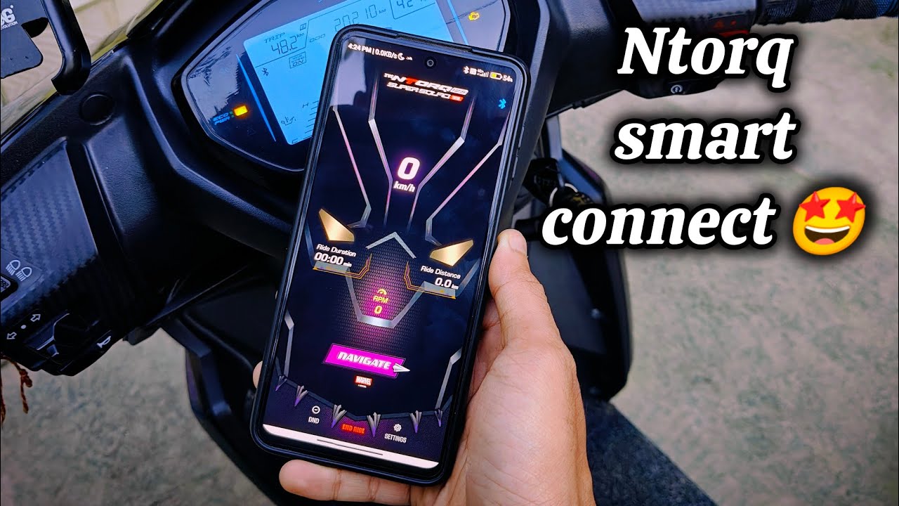 How to connect tvs ntorq bluetooth | Ntorq 125 black panther