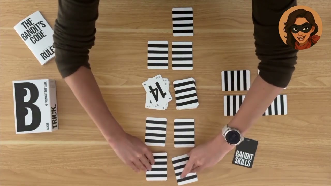 🇬🇧 How to Play Bandit | Card Game Rules in 3 Minutes