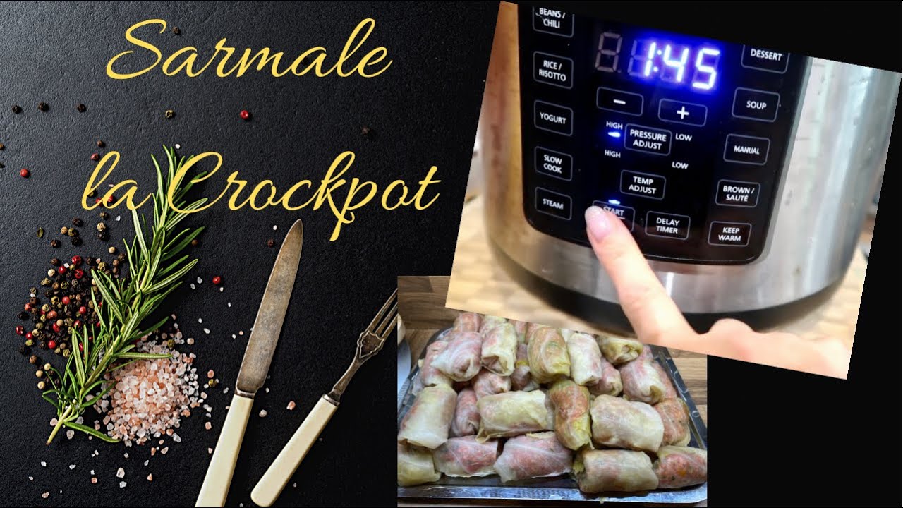 SARMALE la Multicooker Crockpot | In foi de varza