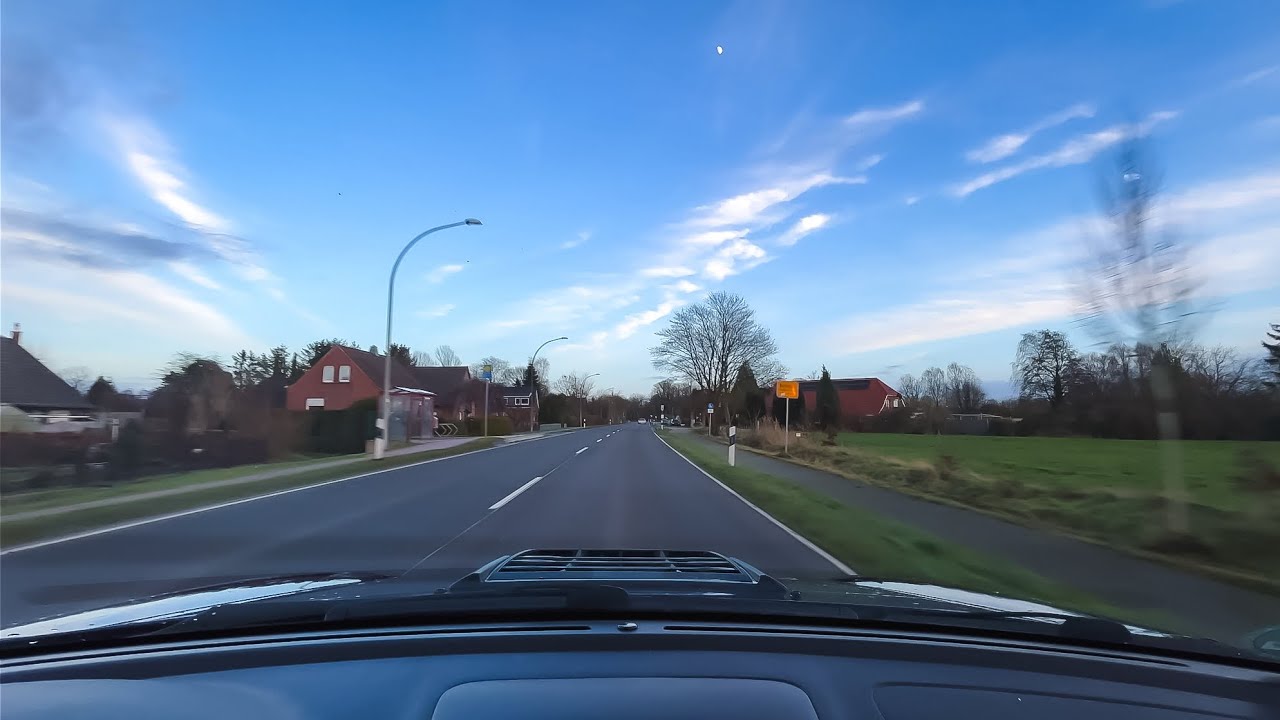 🛣️ eine FAHRT durch📍NEERMOOR - Ostfriesland | POV