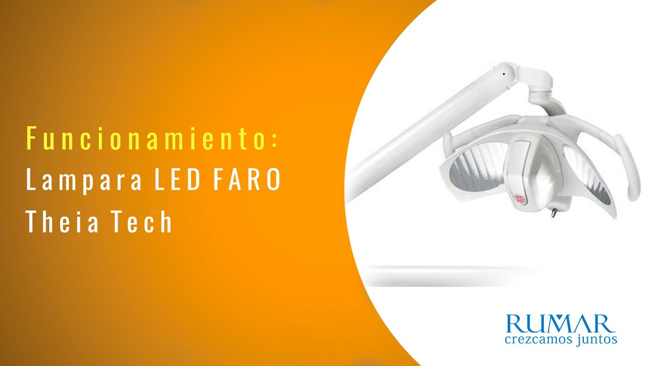 Lámpara LED FARO Theia Tech | Funcionamiento