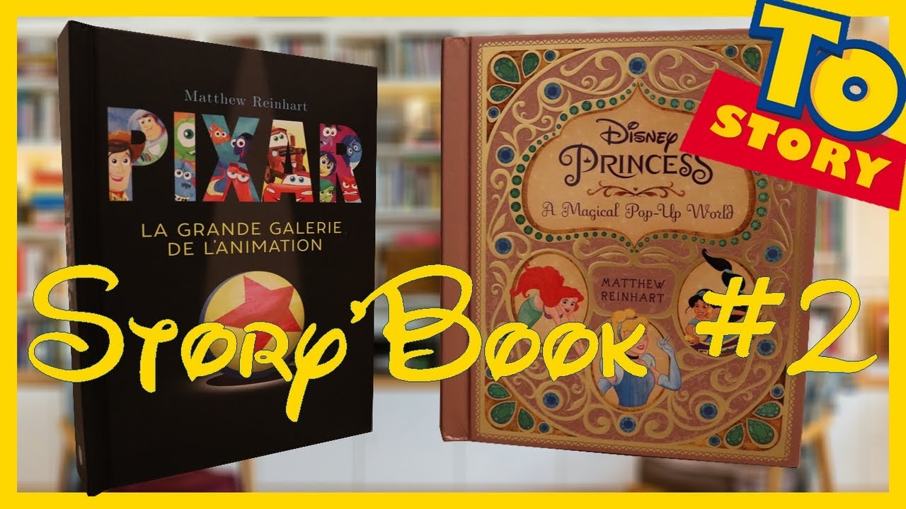 Story'Book #2 - Pop Up Princesses/ Pixar