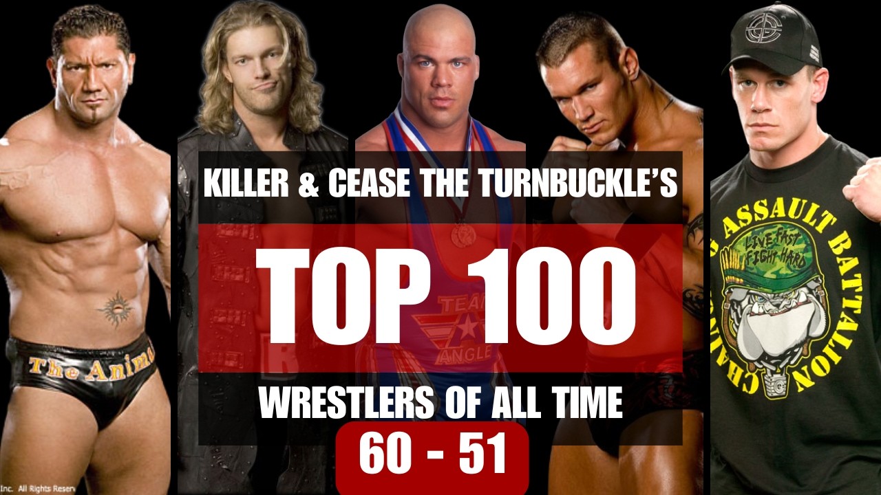 🔥 The Turnbuckle's Top 100 Greatest Wrestlers of All Time – Part 5 (60–51) 🔥