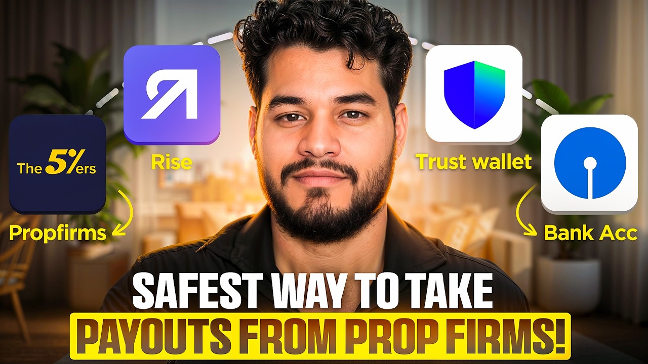 How to Safely Take Prop Firm Payouts in India (Avoid Account Freeze & Tax Issues!)