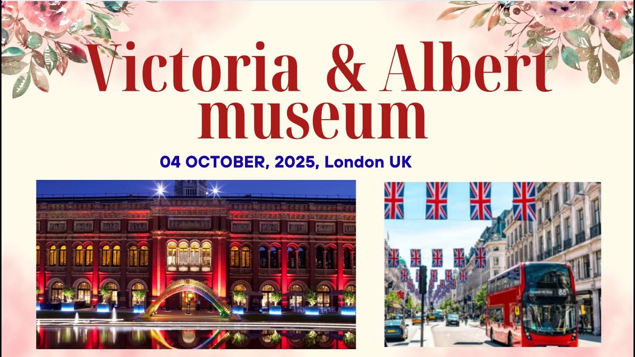 Victoria & Albert museum in London UK (04.10.2025)