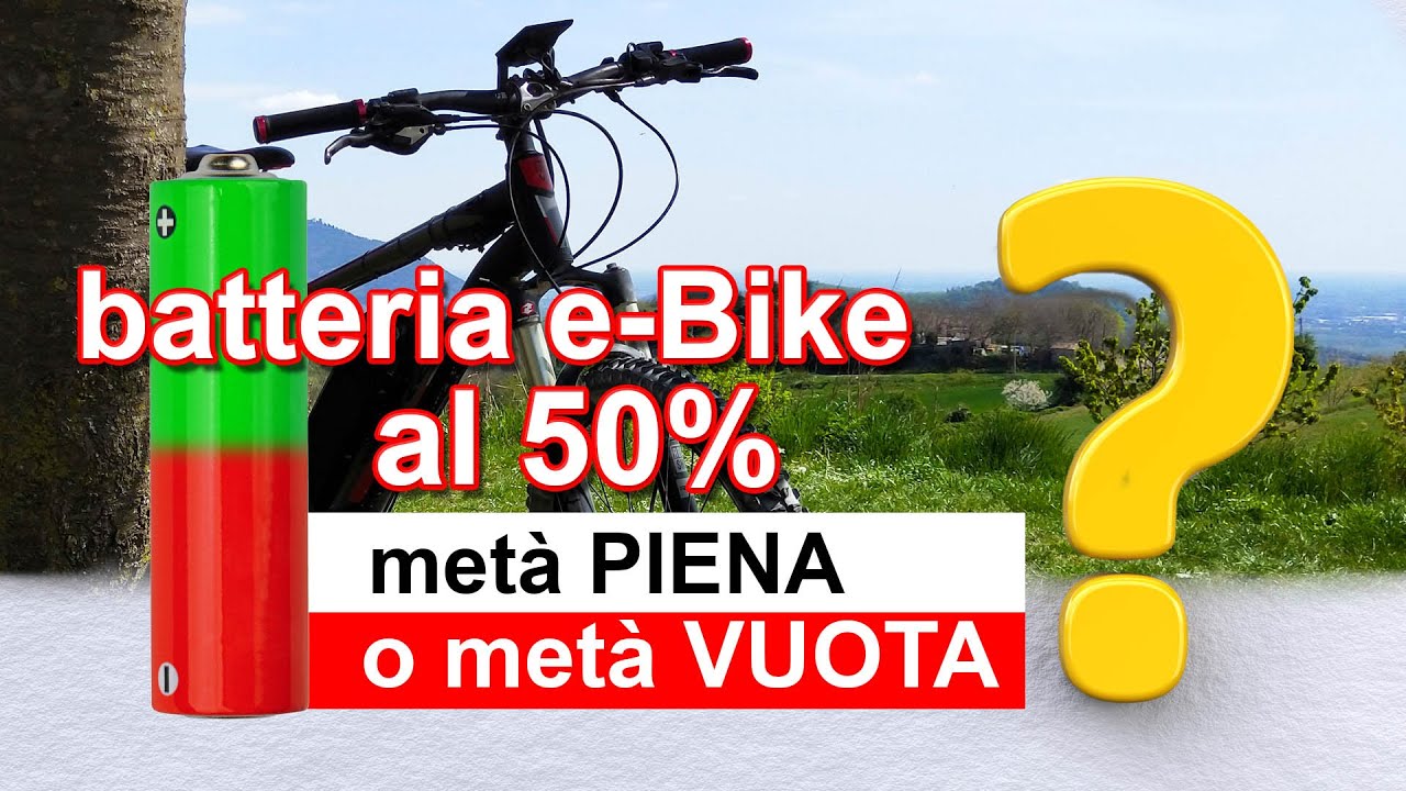 batteria eBike al 50%... è mezza piena o mezza vuota?| Bafang| durata batteria| Ivan zogia