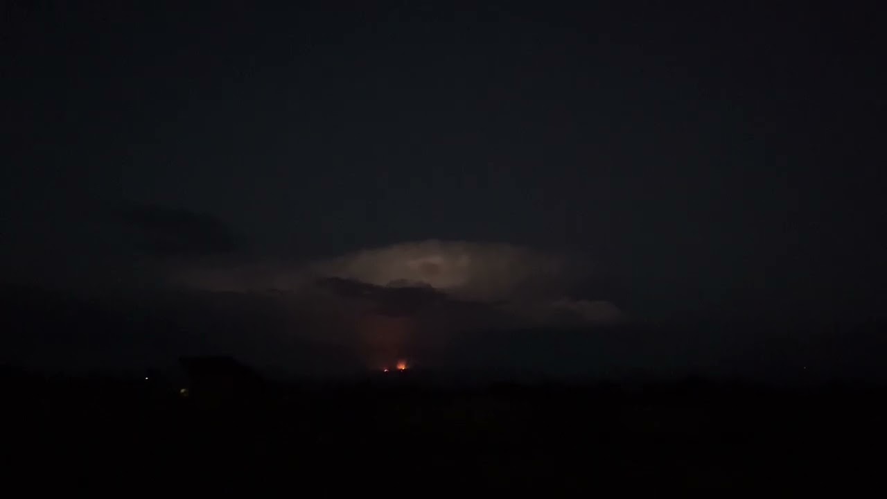 Wildfire Starting in the Distance #wildfire #lightning #nature #mountainview 