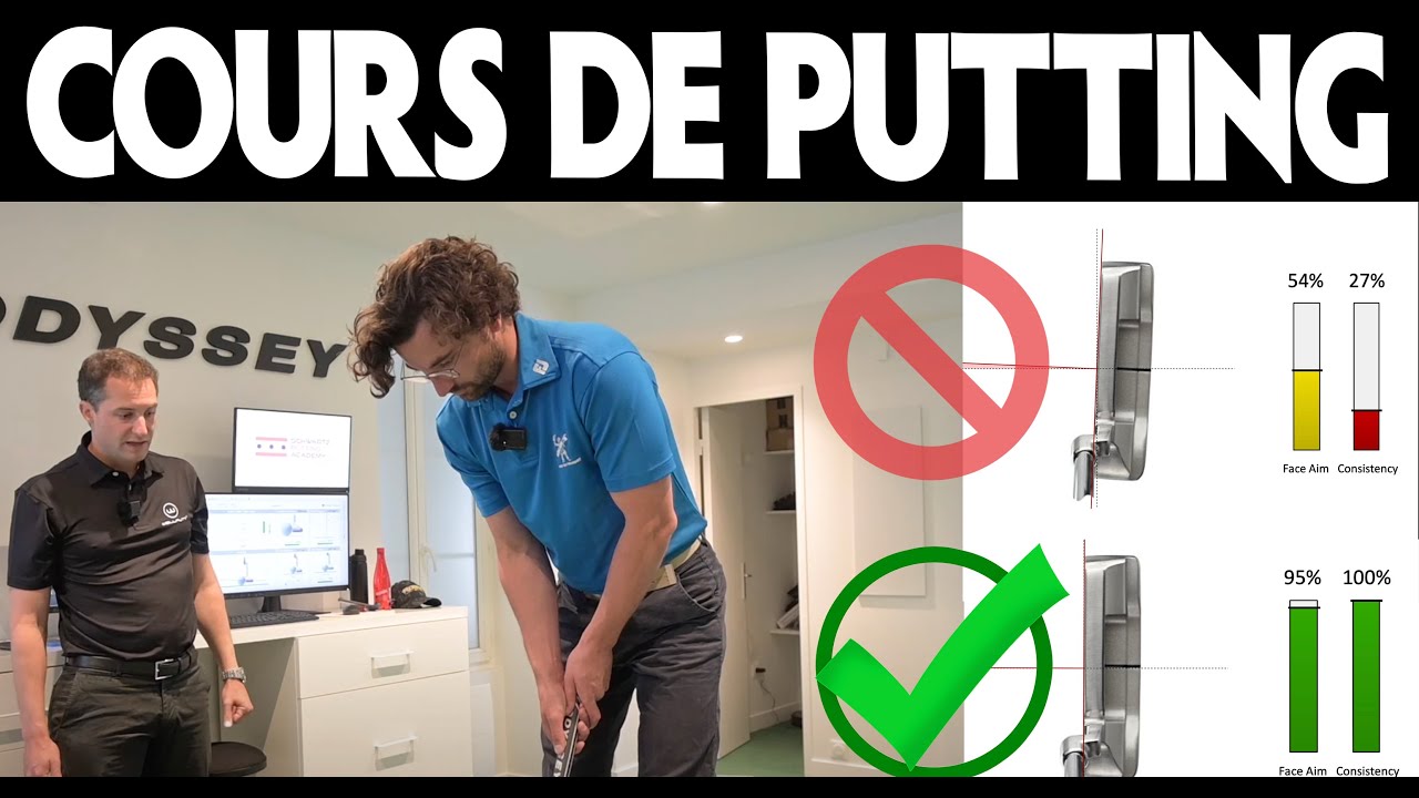 🎯 Mon cours avec Antoine Schwartz, EXPERT PUTTING  ! (Et c'est RA-DI-CAL ✅📈😍)