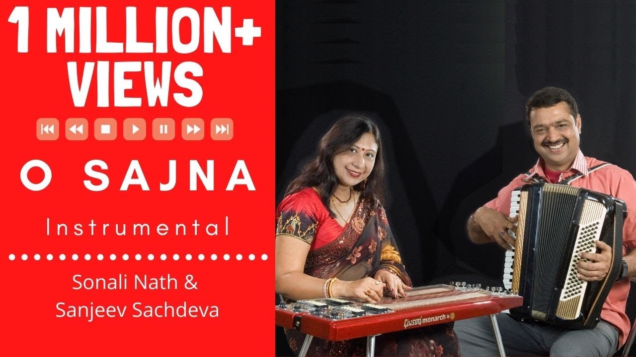 O Sajna Barkha Bahar Instrumental | Hawaiian Guitar | Accordion