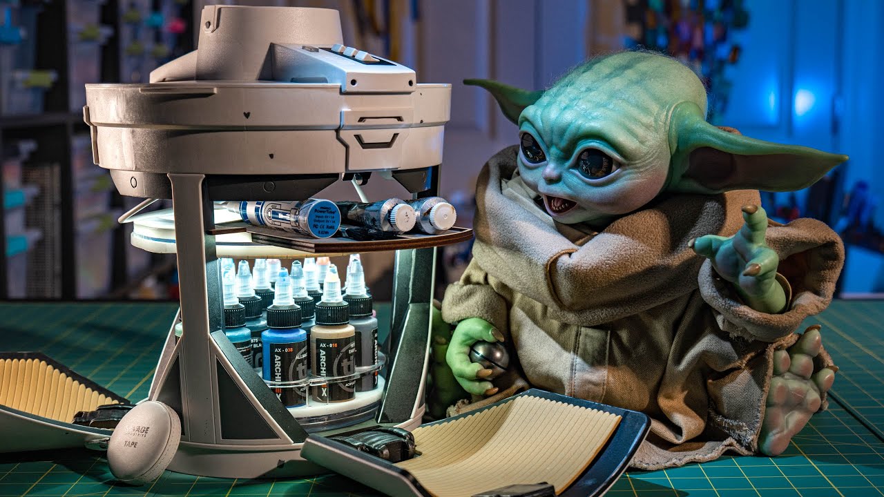 Making a Star Wars Camtono Case Model Paint Caddy!