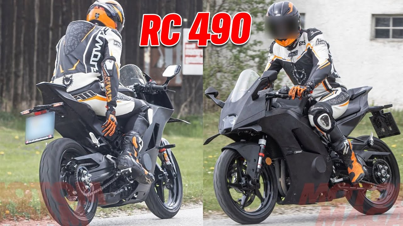 2025 KTM RC 490 SPIED Price Features Mileage Coming soon