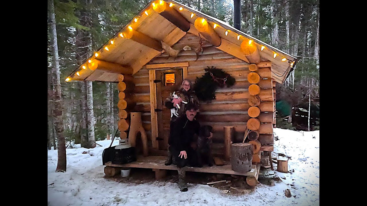 Life At Our Remote Off Grid Log Cabin In Newfoundland