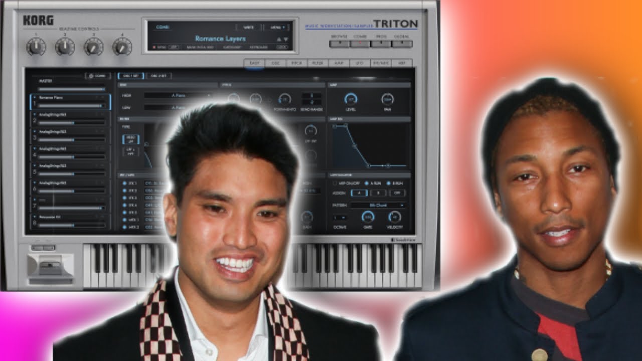 Знаменитые пресеты Korg Triton\Звуки, используемые в хип-хопе! Neptunes VST