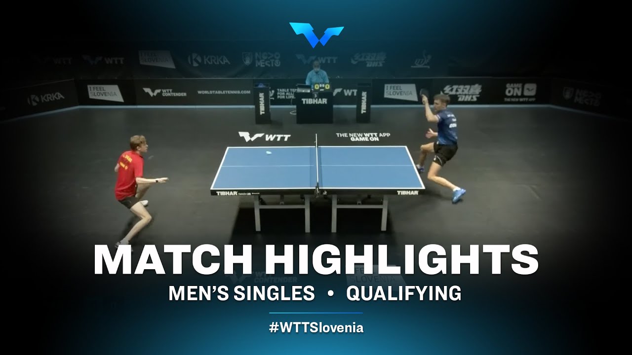 Laurens Devos vs Eric Thillen | WTT Contender La&scaron;ko 2021 | MS | Qual