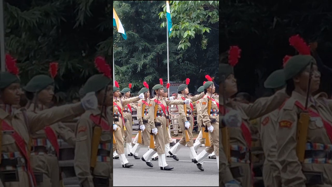80th Independence Day Parade | #shorts #parade #mahatmagandhimarg #independenceday