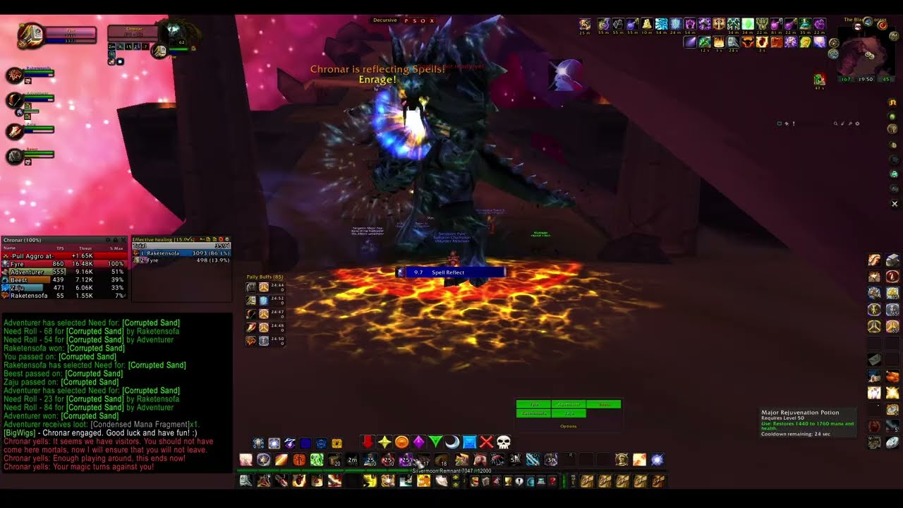 Turtle wow - PUG Black Moras custom dungeon - Paladin POV - no commentary