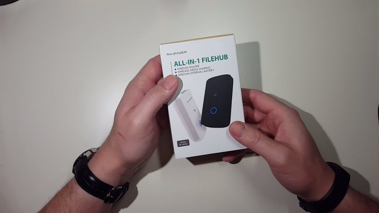 UNBOXING: RAVPower FileHub Plus (RP-WD03)