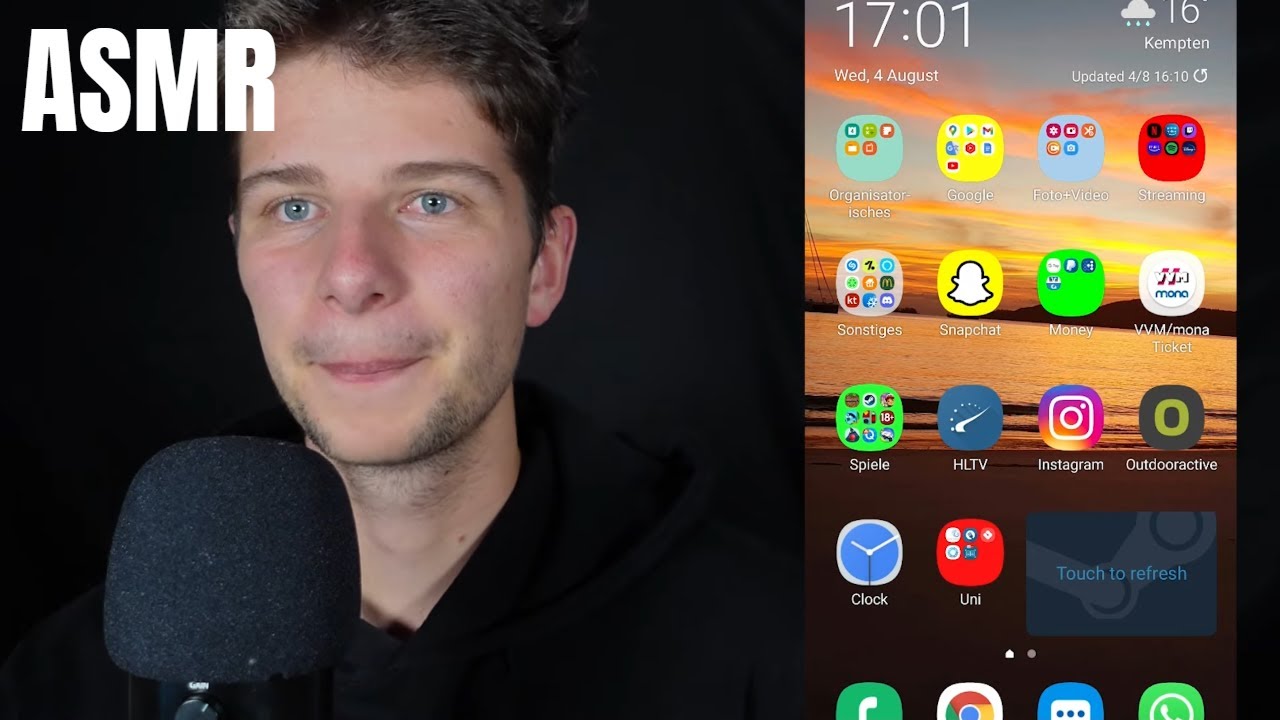 ASMR Mein Handy sortieren 📱 [DE/GER]