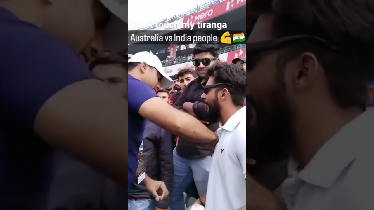 Australia vs India highlights Fight 🫢